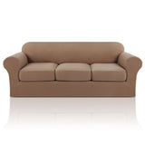 Microfiber Stretch Sofa Covers Couch Covers Slipcovers with Elastic Bottom