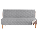 Futon Sofa Armless Slipcovers Reversible Quilted Water Resistant Protector