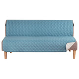 Futon Sofa Armless Slipcovers Reversible Quilted Water Resistant Protector