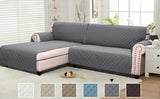 Sofa Cover L Shaped Sectional Sofa Chaise Slip Covers Non-Slip Sofa Protector