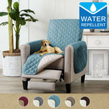 1/2/3 Recliner Water Prevent Pet Friendly Plush Reversible Furniture Sofa cover