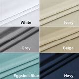 Light Reducing Curtains Faux Silk Privacy Curtain Draperies Eyelet Multi Colours