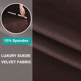 Water Repellent Sofa Cover Luxury Suede Couch Covers Velvet Stretch Slipcover