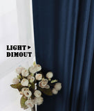 Living Room Curtains Pair Faux Silk Eyelet Privacy Provide Kitchen Curtains