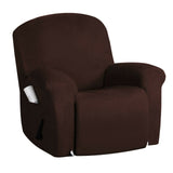 Suede Recliner Sofa Cover Non Slip Stretch Recliner Chair Slip Cover