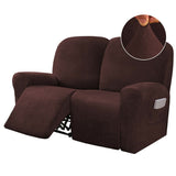 Recliner Sofa Covers 2 Seater Velvet Stretch Couch Covers Furniture Slipcovers