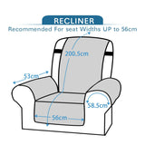 Recliner Chair Covers for Armchairs Recliner Non-Slip Furniture Recliner Covers