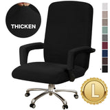 Office Chair Cover Stretch Cover Slip Cover with Armrest Modern Simplism Soft