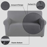 Stretch Couch Cover Sofa Cover Slip Cover Full Protect Thick Soft 1/2/3/4 Seater