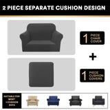 Microfiber Stretch Sofa Covers Couch Covers Slipcovers with Elastic Bottom