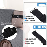 Futon Sofa Armless Slipcovers Reversible Quilted Water Resistant Protector