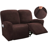 Recliner Sofa Cover for 2/3 Seater Velvet Couch Covers for Reclining Couch Cover