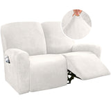 Recliner Sofa Cover for 2/3 Seater Velvet Couch Covers for Reclining Couch Cover