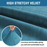 Velvet Plush Sofa Cover Stretch Couch Cover Furniture Protector for 1/2/3 Seater