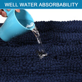 Toilet Mat Bathroom Rug Bath Mat for Bathroom Non Slip Extra Soft Rug - (1 Piece - 50cm x 81cm)