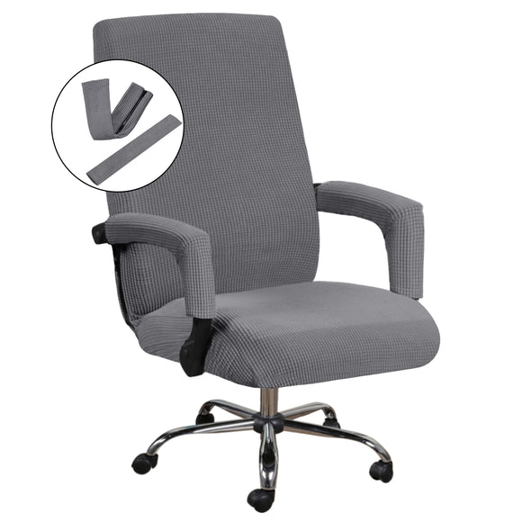 Office Chair Cover Stretch Cover Slip Cover with Armrest Modern Simplism Soft