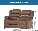 Recliner Sofa Cover for 2/3 Seater Velvet Couch Covers for Reclining Couch Cover