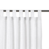 Curtains Natural Linen Blended Energy Efficient Light Filtering Curtains / Tab Top Curtains Window Treatments Panels / Drapes